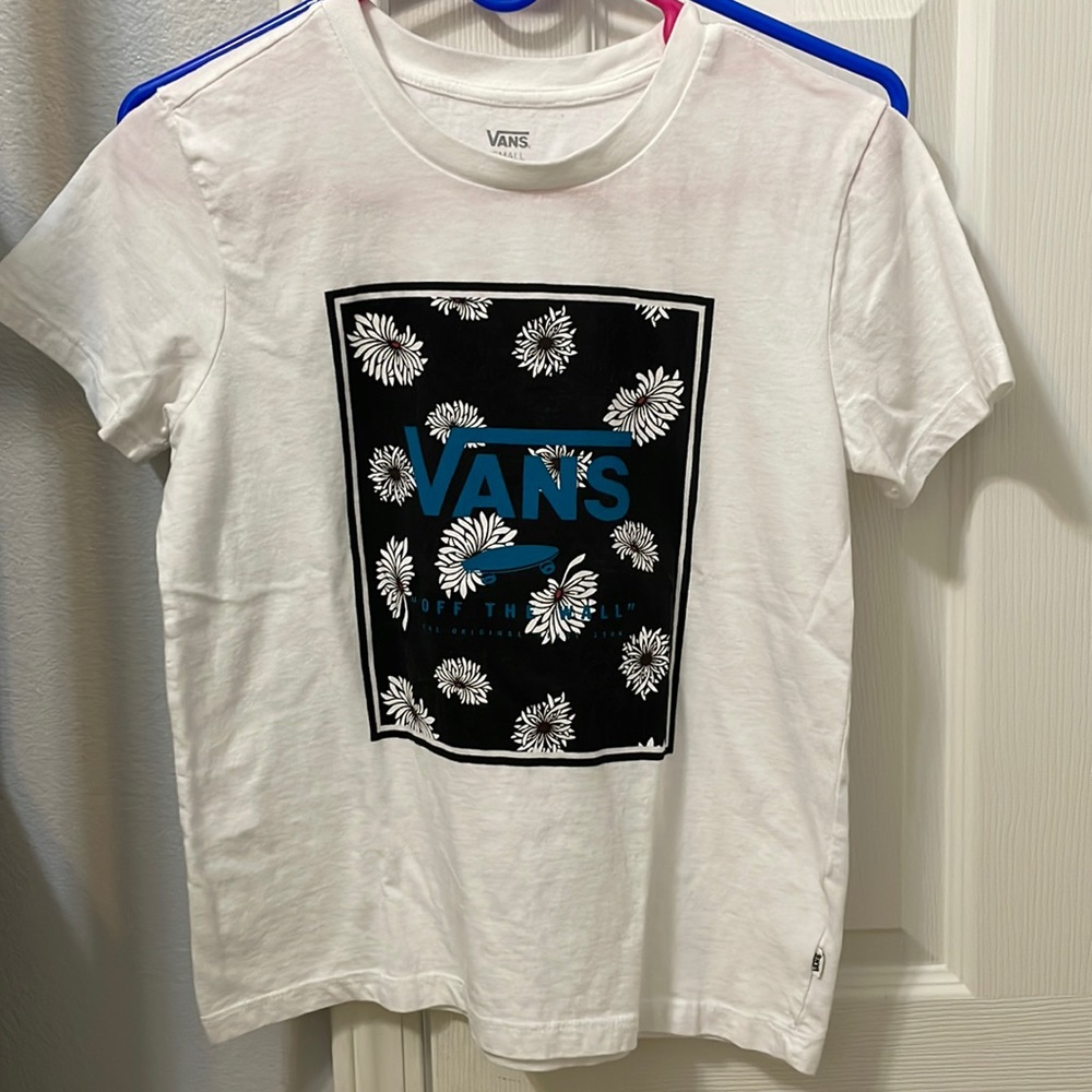 Vans floral square tee